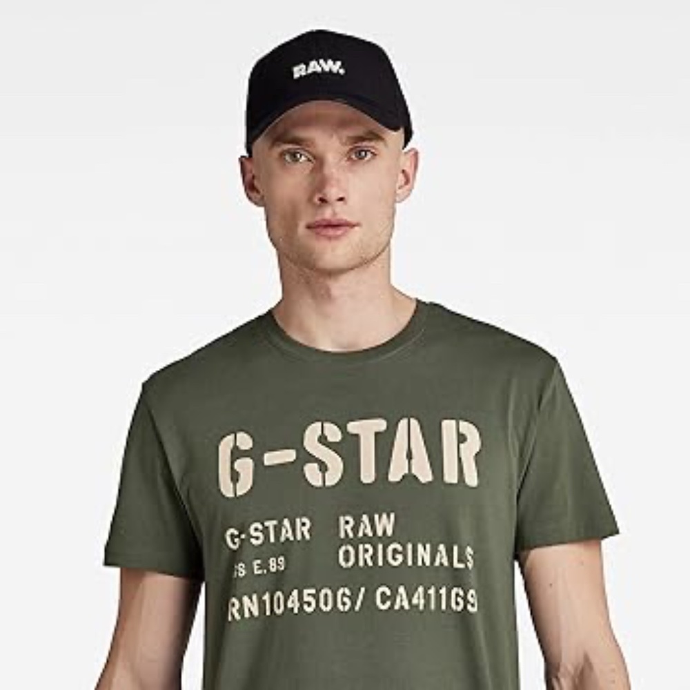 G-star raw shirt army green